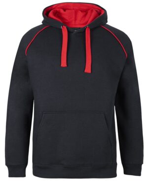 JB's CONTRAST FLEECY HOODIE - 3CFH
