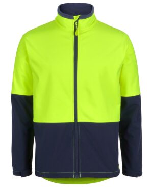 JB's HI VIS THREE LAYER SOFTSHELL JACKET - 6HRJ