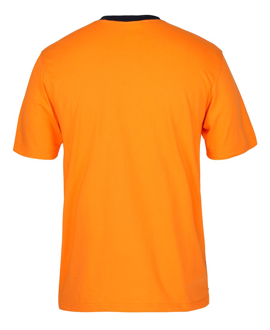 JB's HI VIS CREW NECK COTTON T-SHIRT - 6HVTC - Image 3