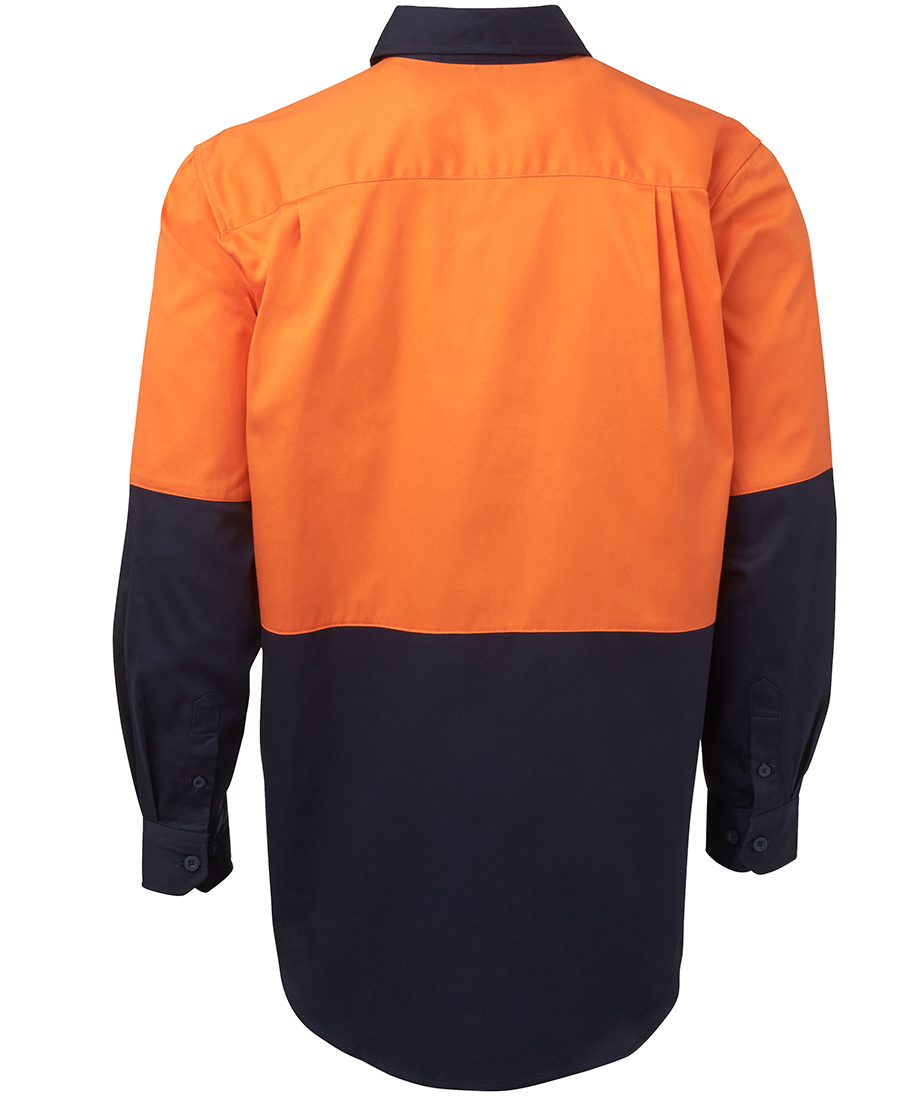 JB's HI VIS L/S 190G WORK SHIRT - 6HWL - Image 2
