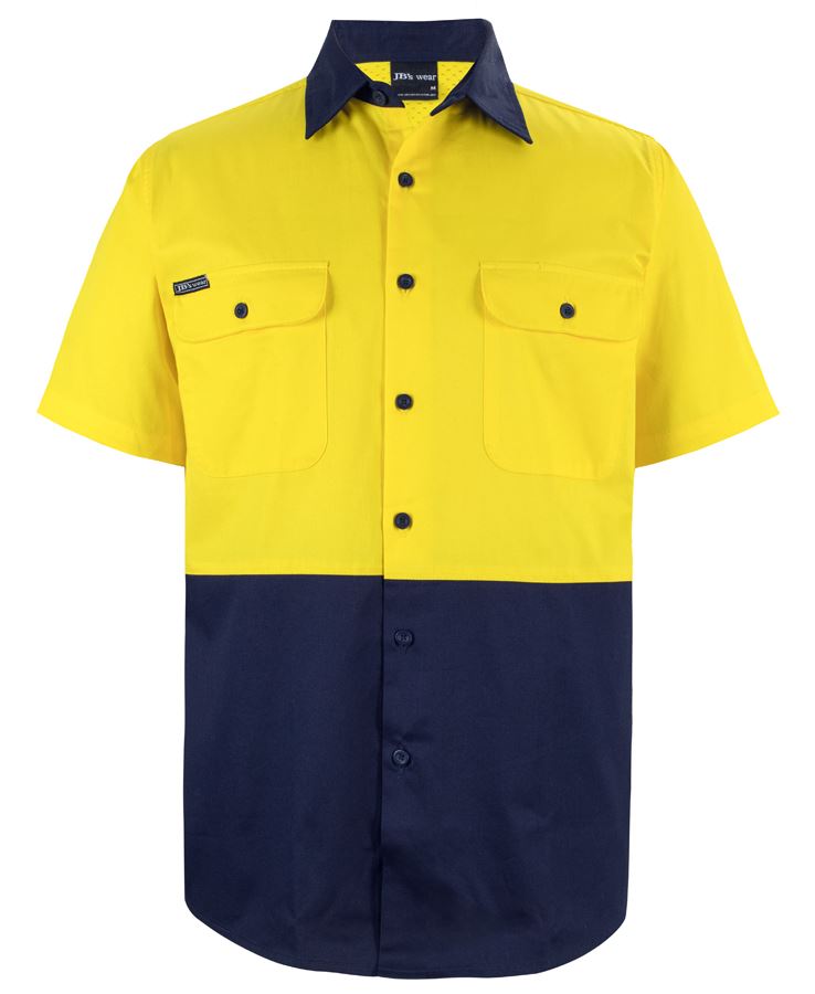 JB's HI VIS S/S 150G SHIRT - 6HWSS - Image 3