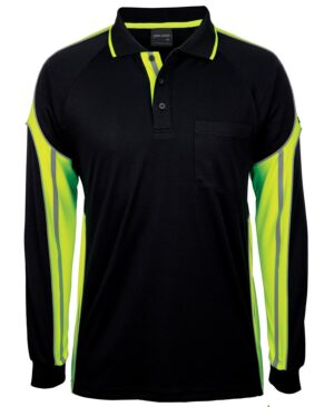 Jb's L/S STREET PANEL POLO - 6SPPL