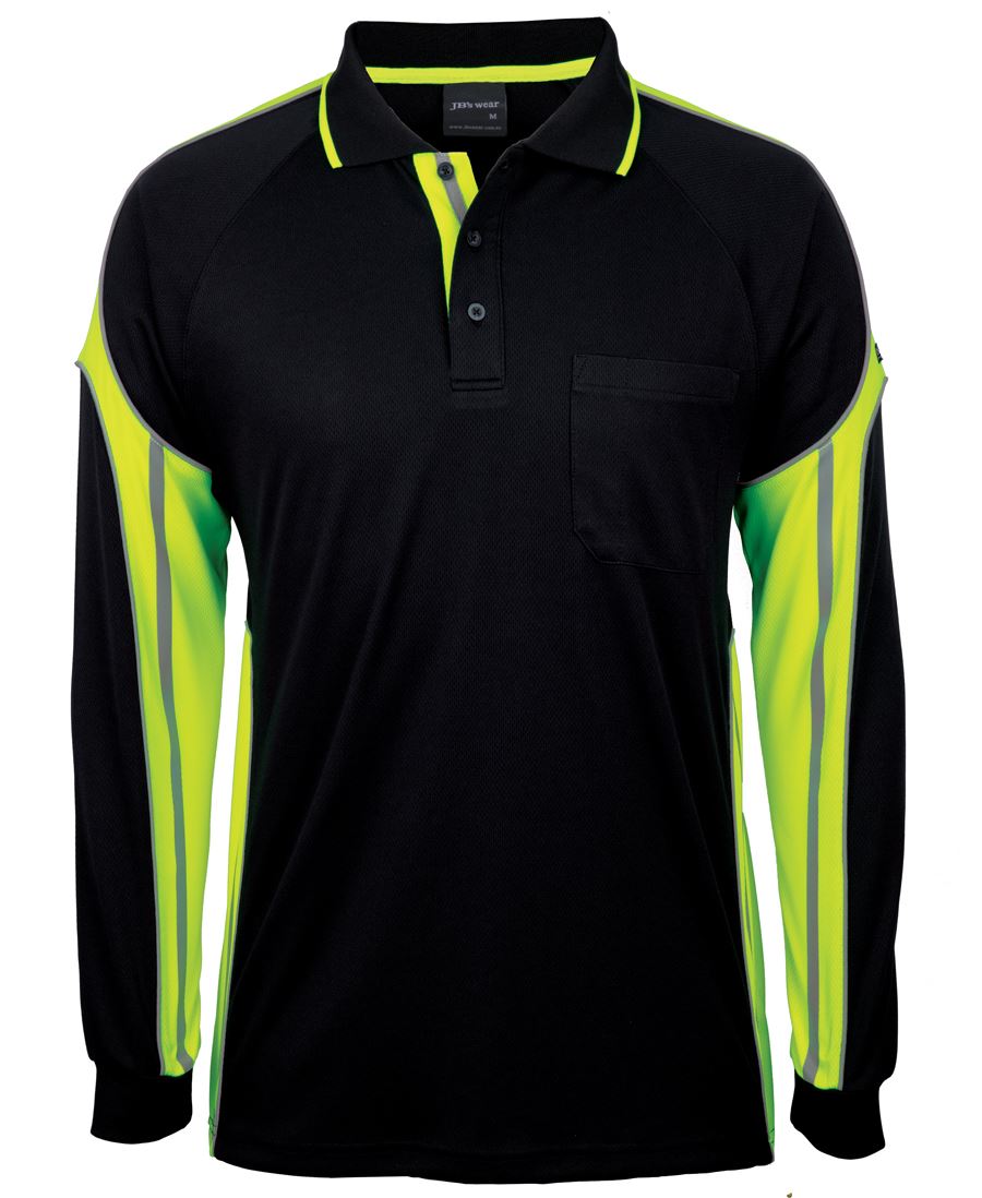 Jb's L/S STREET PANEL POLO - 6SPPL