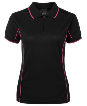 JB'S PODIUM LADIES PIPING POLO - 7LPI