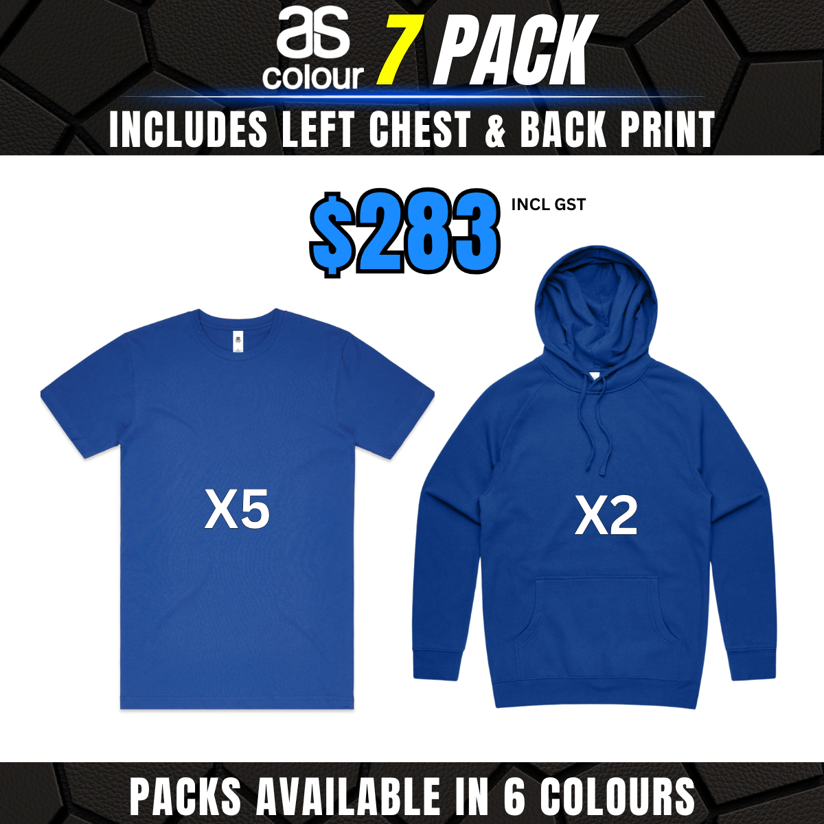 ASCOLOUR 7 Pack STAPLE/SUPPLY