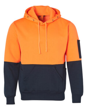 AIW HI-VIS TWO TONE FLEECY HOODIE